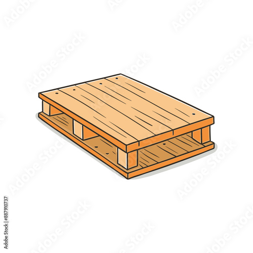 Doodle of a plywood formwork