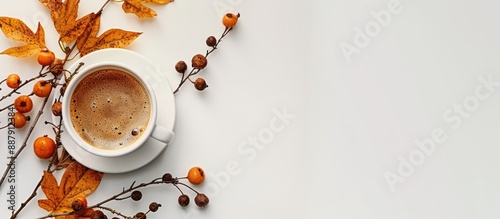 Seasonal coffee and autumna...