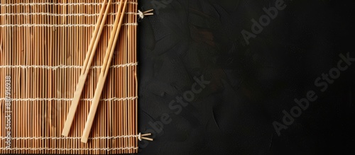 Bamboo mat for making Japan...