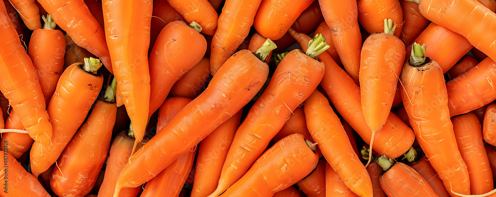 Close up orange Fresh vegetable juicy carrots background Close up orange Fresh vegetable juicy carrots background