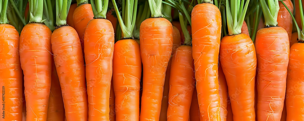 Close up orange Fresh vegetable juicy carrots background Close up orange Fresh vegetable juicy carrots background