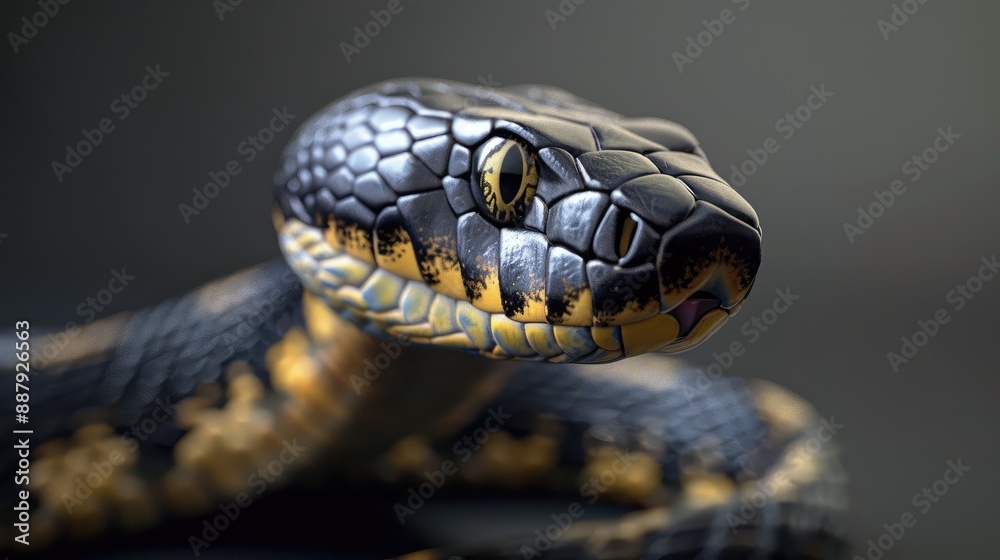 close up of a snake close up of a snake