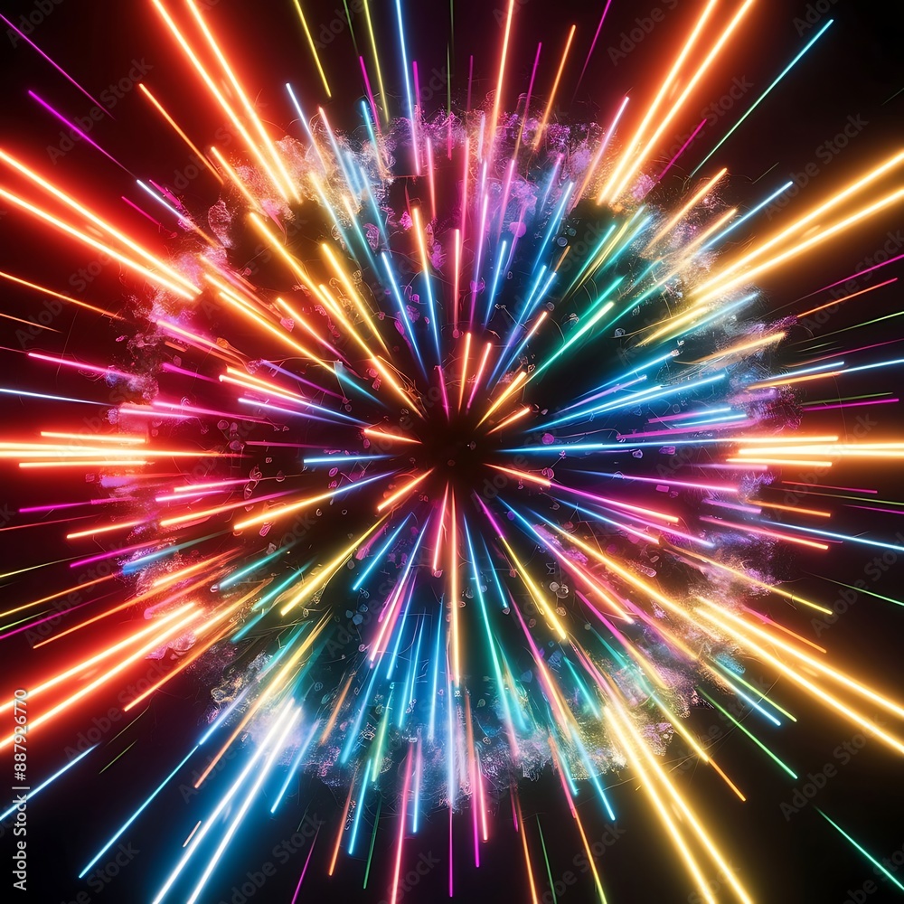 3d render, abstract background with colorful spectrum. Bright neon rays and glowing lines wallpaper 3d render, abstract background with colorful spectrum. Bright neon rays and glowing lines wallpaper
