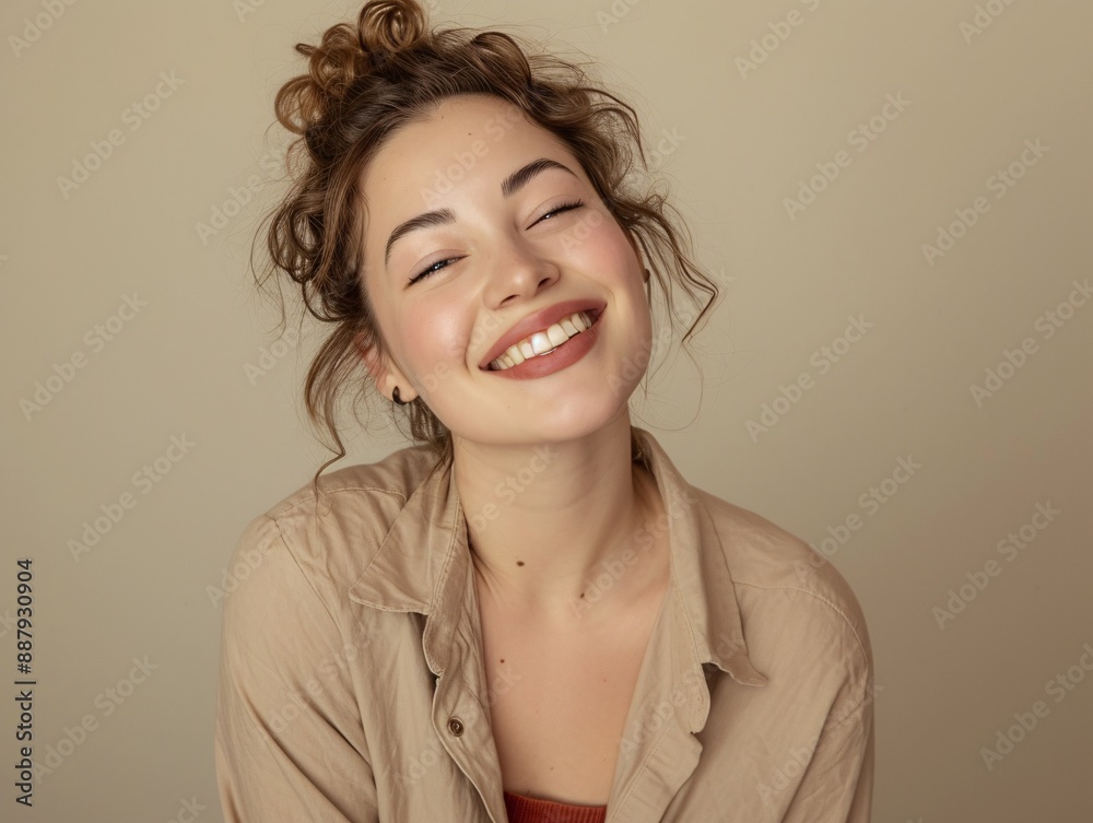 a woman with her eyes closed a woman with her eyes closed