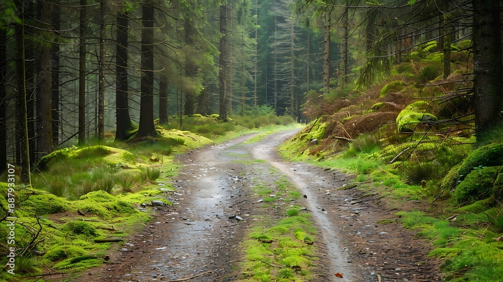 Fototapeta premium Enchanted Forest Path