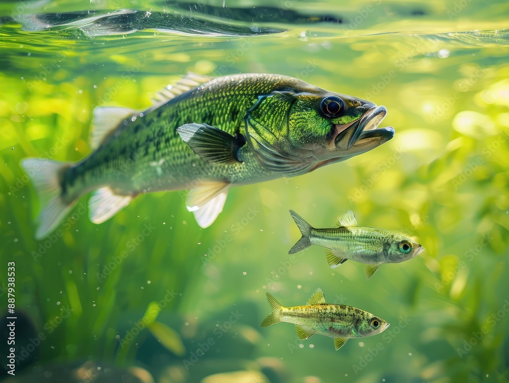 Fototapeta premium fish in the water