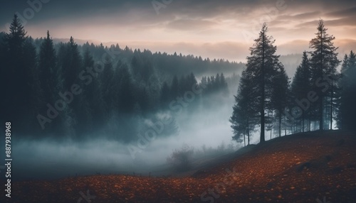 morning in the mountains