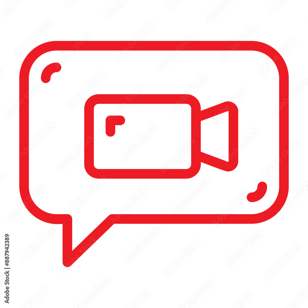 Fototapeta premium video chat