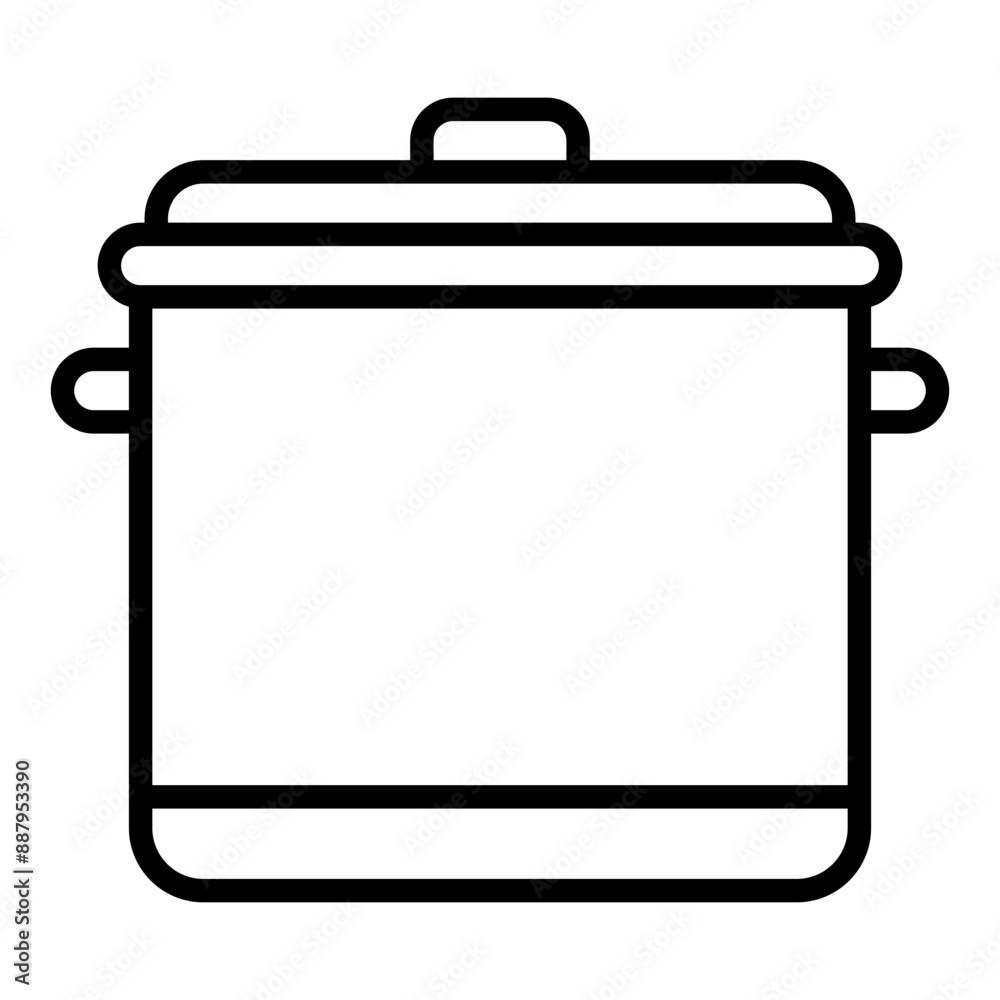 Cooking Pot filled line icon Cooking Pot filled line icon