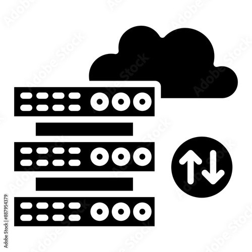 Cloud Server Icon