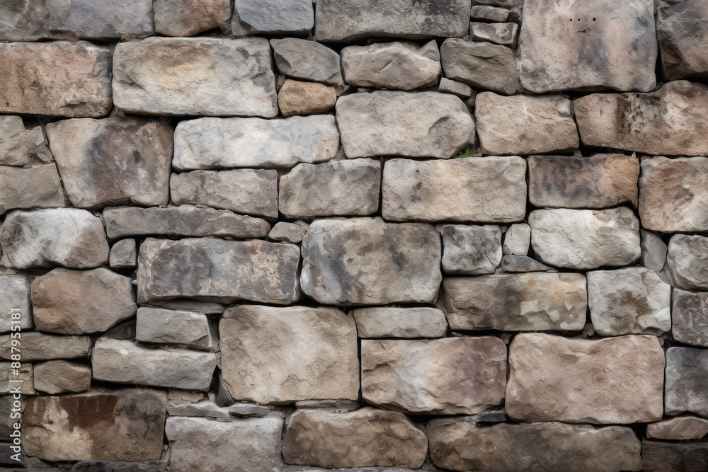 Processed collage of old medieval stone wall texture in daylight. Background for banner Processed collage of old medieval stone wall texture in daylight. Background for banner