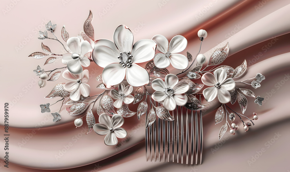Fototapeta premium graphic advertising images focusing on beauty and hair