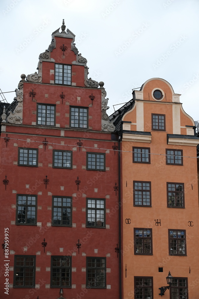 Fototapeta premium Vintage Architecture with Ornate Facade