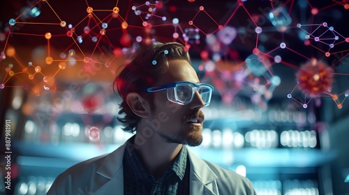 Chemist explores spectroscopy data,