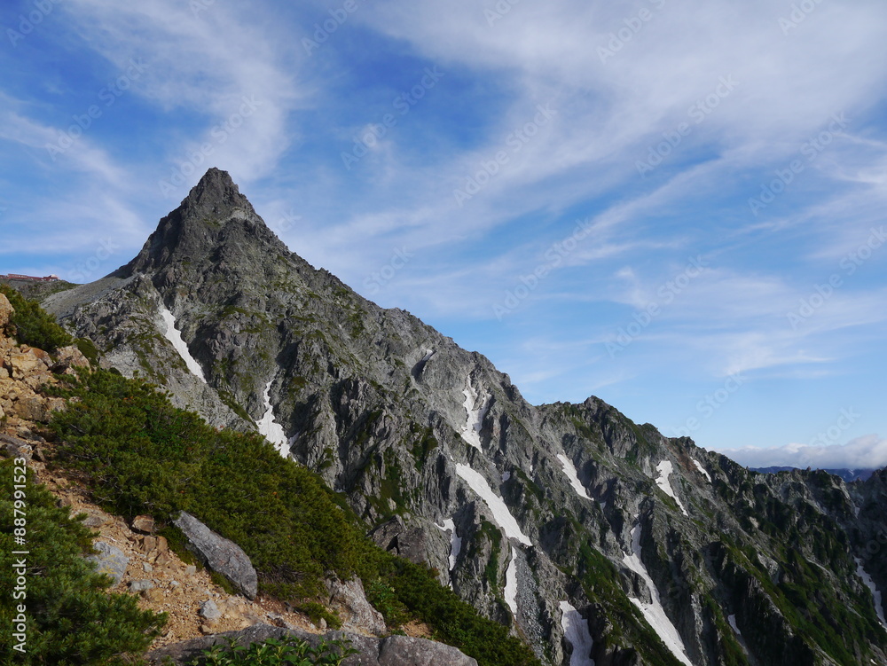 北アルプスの名峰「槍ヶ岳」 北アルプスの名峰「槍ヶ岳」