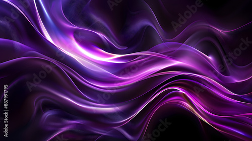 Purple fluid gradient background. Colorful abstract gradient design. illustrationfor banner, poster, presentation, landing page photo