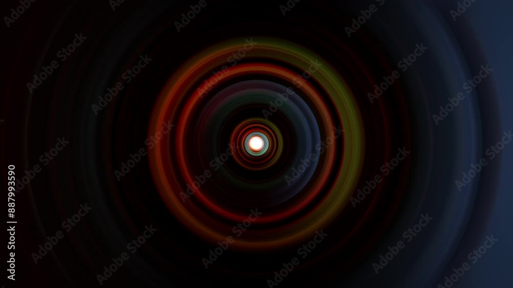 Abstract illusion motion graphic loop of center dark circle radial psychedelic twisting helix vortex energy background. 4K 3D spinning around center and blending seamless VJ Abstract illusion motion graphic loop of center dark circle radial psychedelic twisting helix vortex energy background. 4K 3D spinning around center and blending seamless VJ