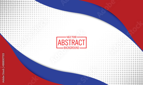 RED AND BLUE ABSTRACT BACKGROUND FOR BANNERS ILLUSTRATION