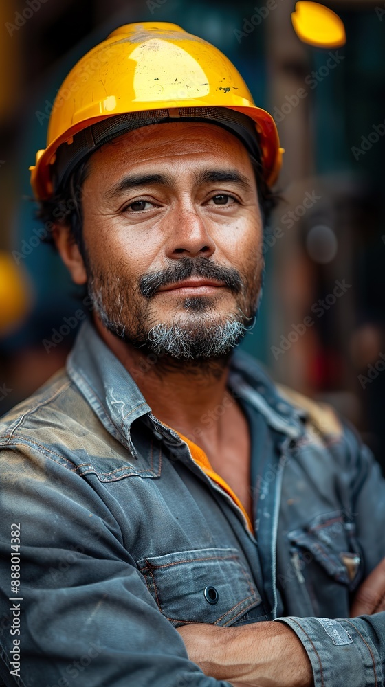 Portrait of a Dedicated Construction Professional Portrait of a Dedicated Construction Professional