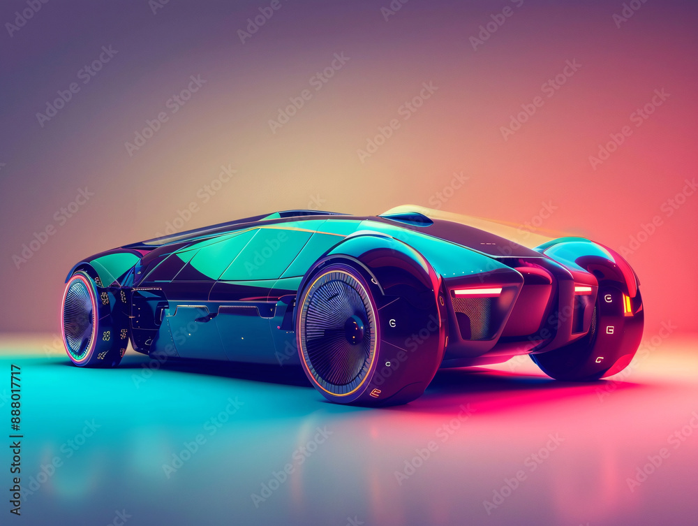 a black and blue futuristic car a black and blue futuristic car