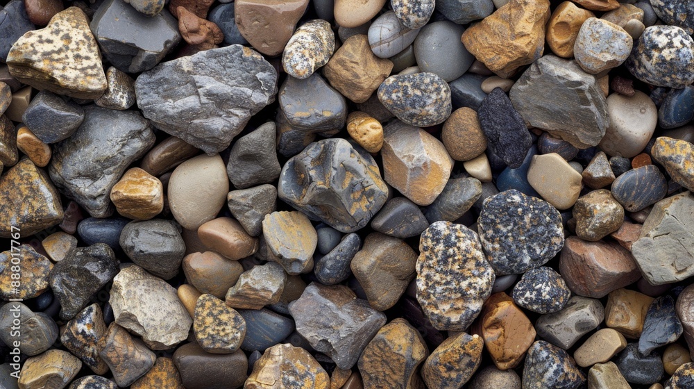 Close Up of Smooth River Rocks. Close Up of Smooth River Rocks.