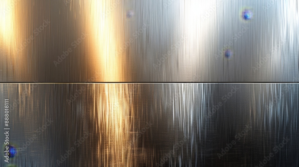 Abstract Metallic Texture With Light Reflections. Abstract Metallic Texture With Light Reflections.