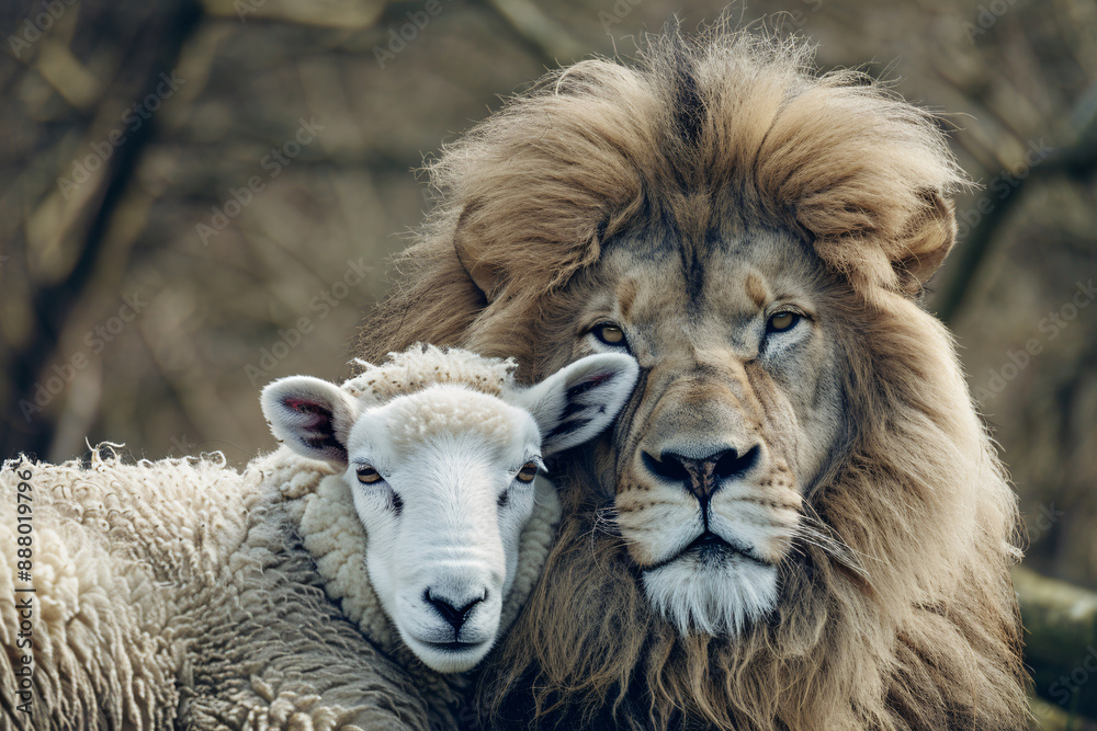 a lion and a lamb a lion and a lamb