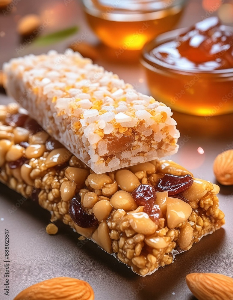 granola bar with candy bar granola bar with candy bar