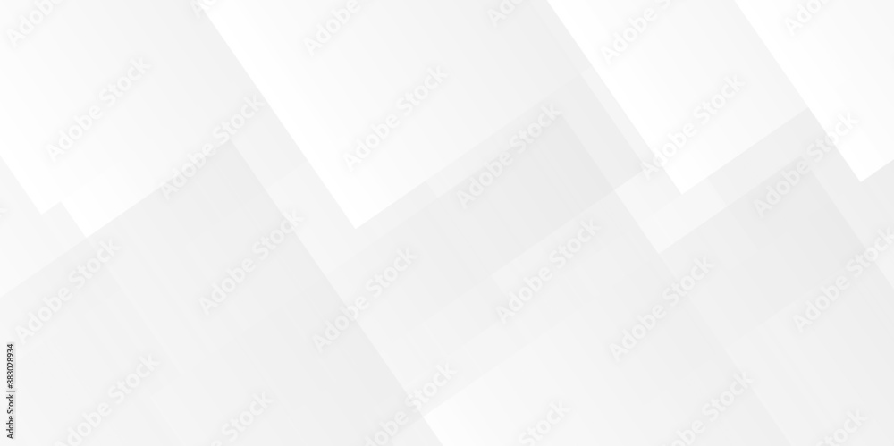 Fototapeta premium Seamless Modern white and gray technology concept diamond triangle geometric carve line background. white abstract gradient geometric background. white abstract design background template.