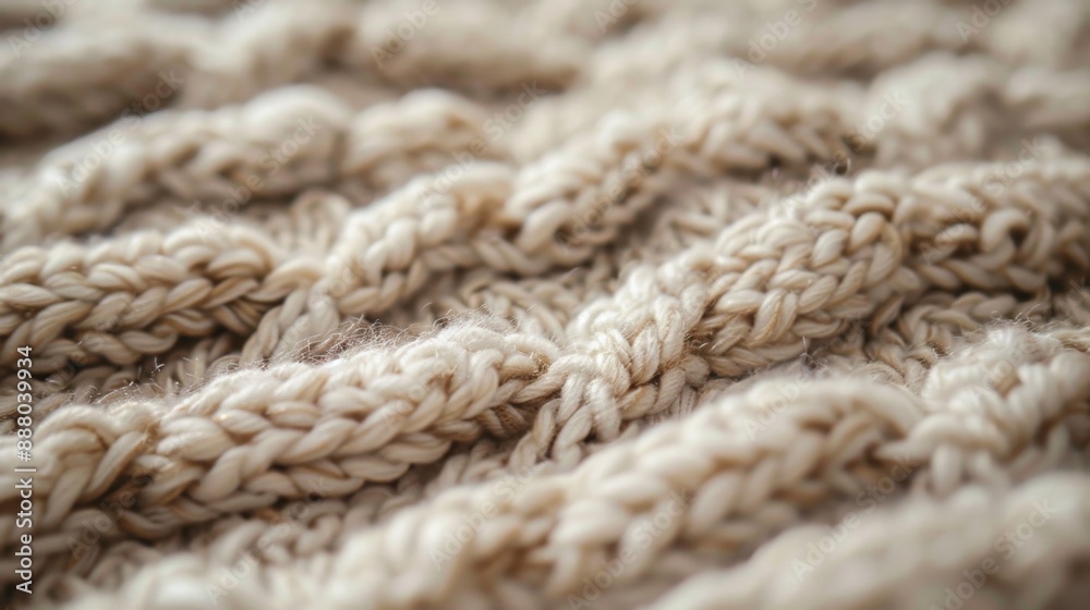 Knitted Texture Close Up. Knitted Texture Close Up.