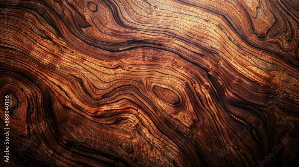 Wooden Texture With Grain. Wooden Texture With Grain.