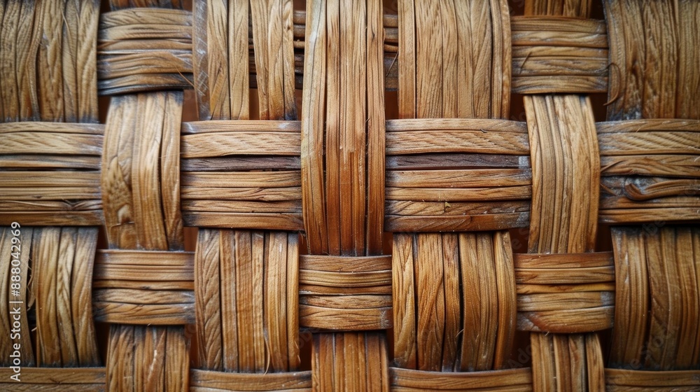 Woven Bamboo Texture. Woven Bamboo Texture.