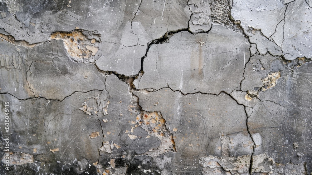Cracked Concrete Wall Texture. Cracked Concrete Wall Texture.