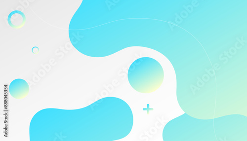 Abstract colorful blue curve background. Vector illustration.Creative illustration for poster, web, landing, cover, greeting, EPS 10
