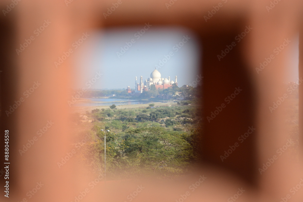 Fototapeta premium Taj Mahal The world heritage Site