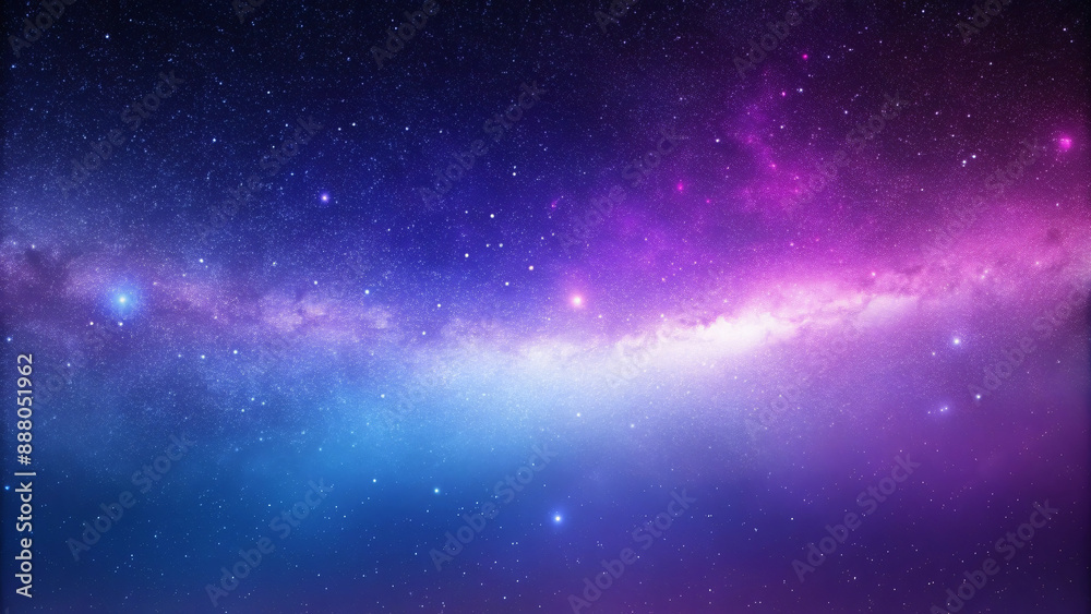 Naklejka premium Cosmic Dust and Starlight Gradient