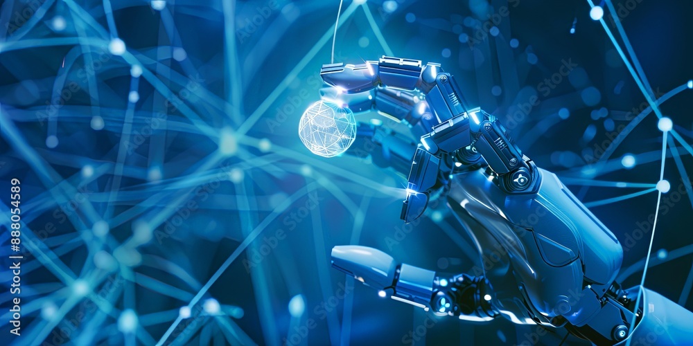 Advanced Robotic Hand in a Futuristic Network Advanced Robotic Hand in a Futuristic Network