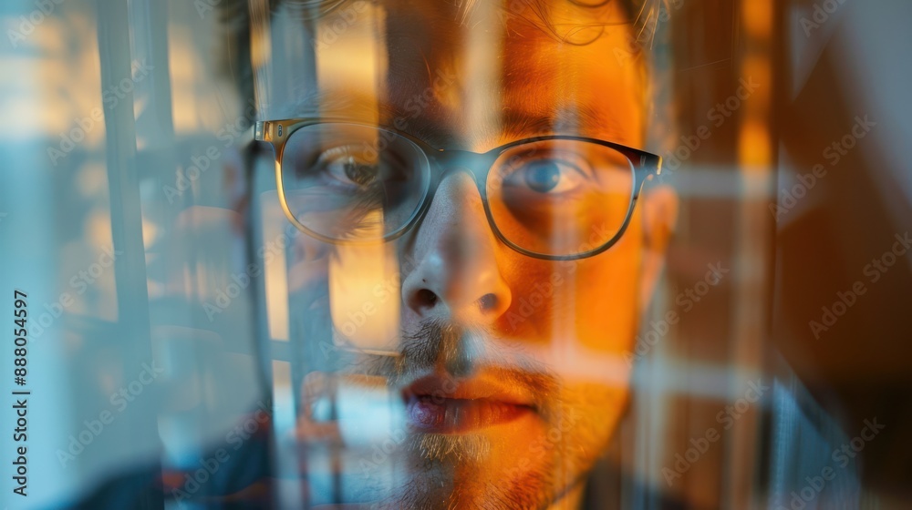 Capture a self-portrait with a mirror reflection