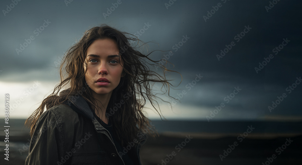 Fototapeta premium portrait of a woman