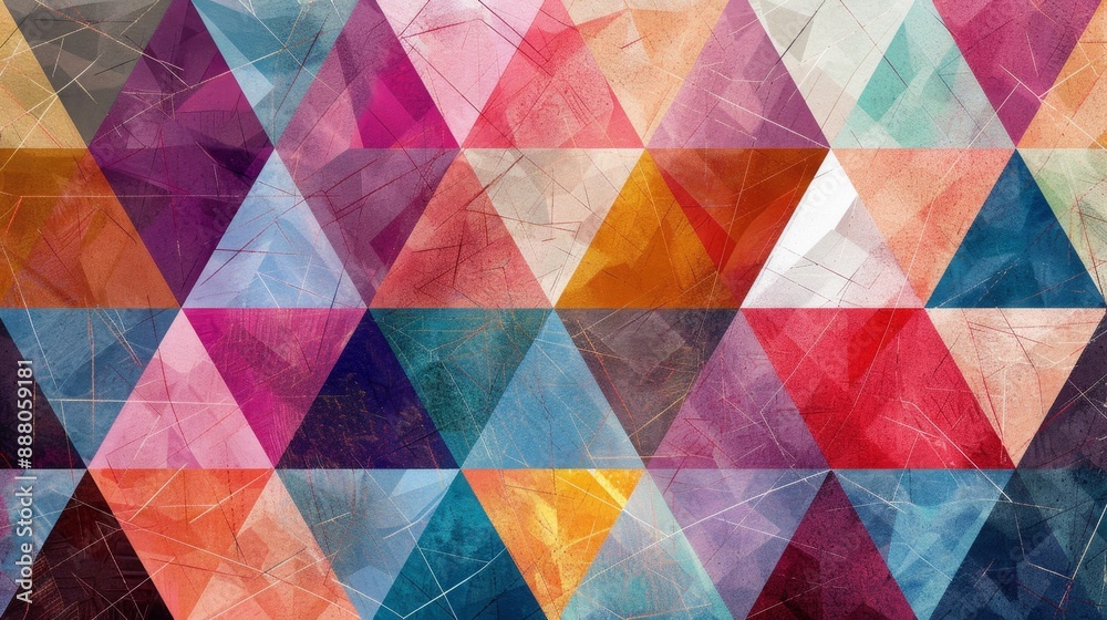 Abstract Triangle Pattern. Abstract Triangle Pattern.