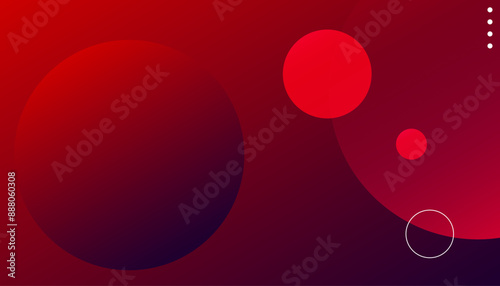 Red modern abstract background.  Creative illustration for poster, web, landing, page, cover, EPS 10