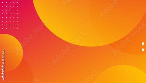 Abstract orange color background. Creative illustration for poster, web, landing, cover, greeting, EPS 10
