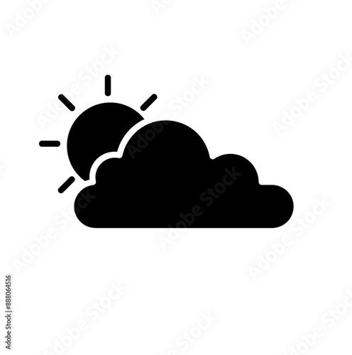 Rain vector icons Rain warning sign. Rainy cloud trendy. icon on white background for web graphic.