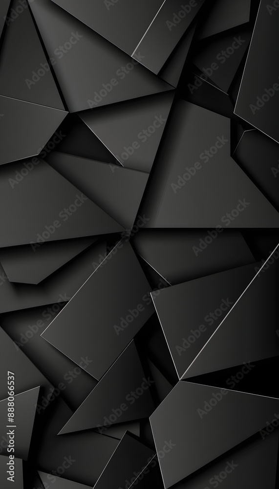 Geometric Black Background Geometric Black Background
