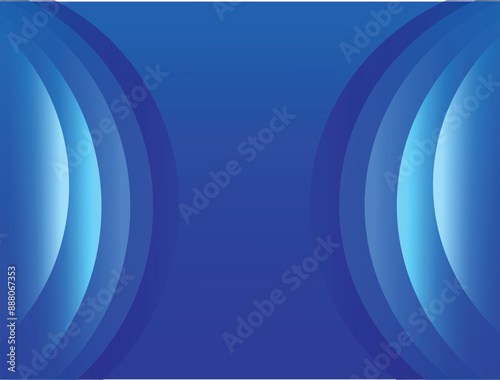 Blue wave abstract wave background with waves .Digital futurist cyber space design, cyberpunk technology, Virtual reality, science fiction matrix, science light circle wallpaper, vector template
