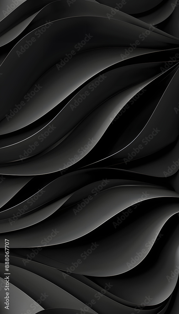 Obraz premium Black Abstract Background