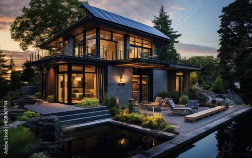 Sustainable Living: Eco-Friendly Home with Energy-Efficient Appliances and Green Building Materials
