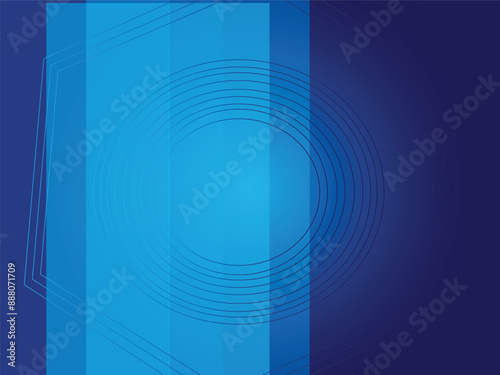 Blue wave abstract wave background with waves .Digital futurist cyber space design, cyberpunk technology, Virtual reality, science fiction matrix, science light circle wallpaper, vector template
