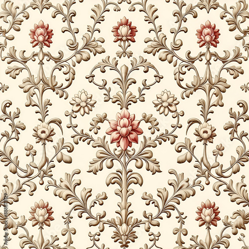 seamless pattern with flowers
