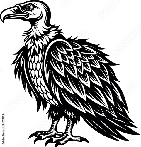 Vulture silhouettes